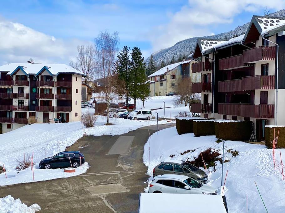 Charmant Appartement Au Pied Des Pistes De Lélex Екстериор снимка