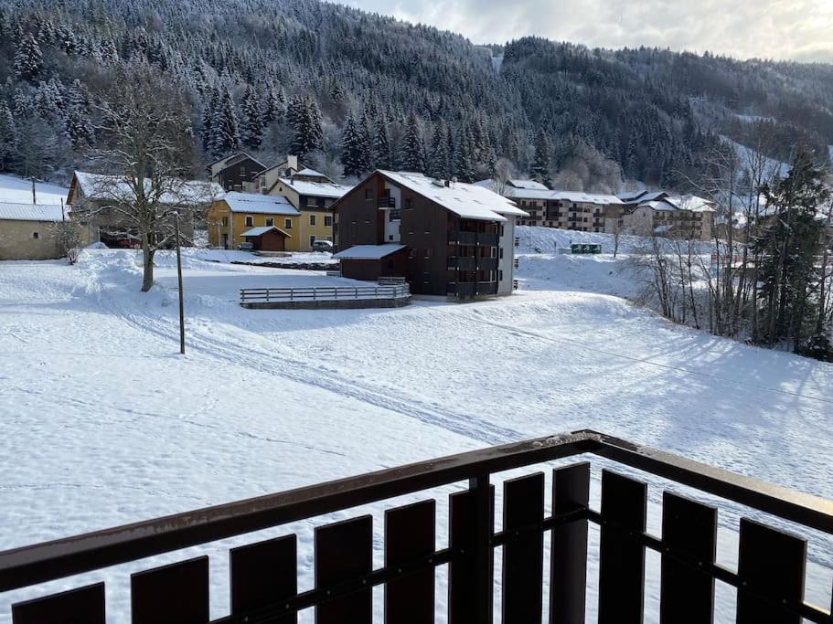 Charmant Appartement Au Pied Des Pistes De Lélex Екстериор снимка